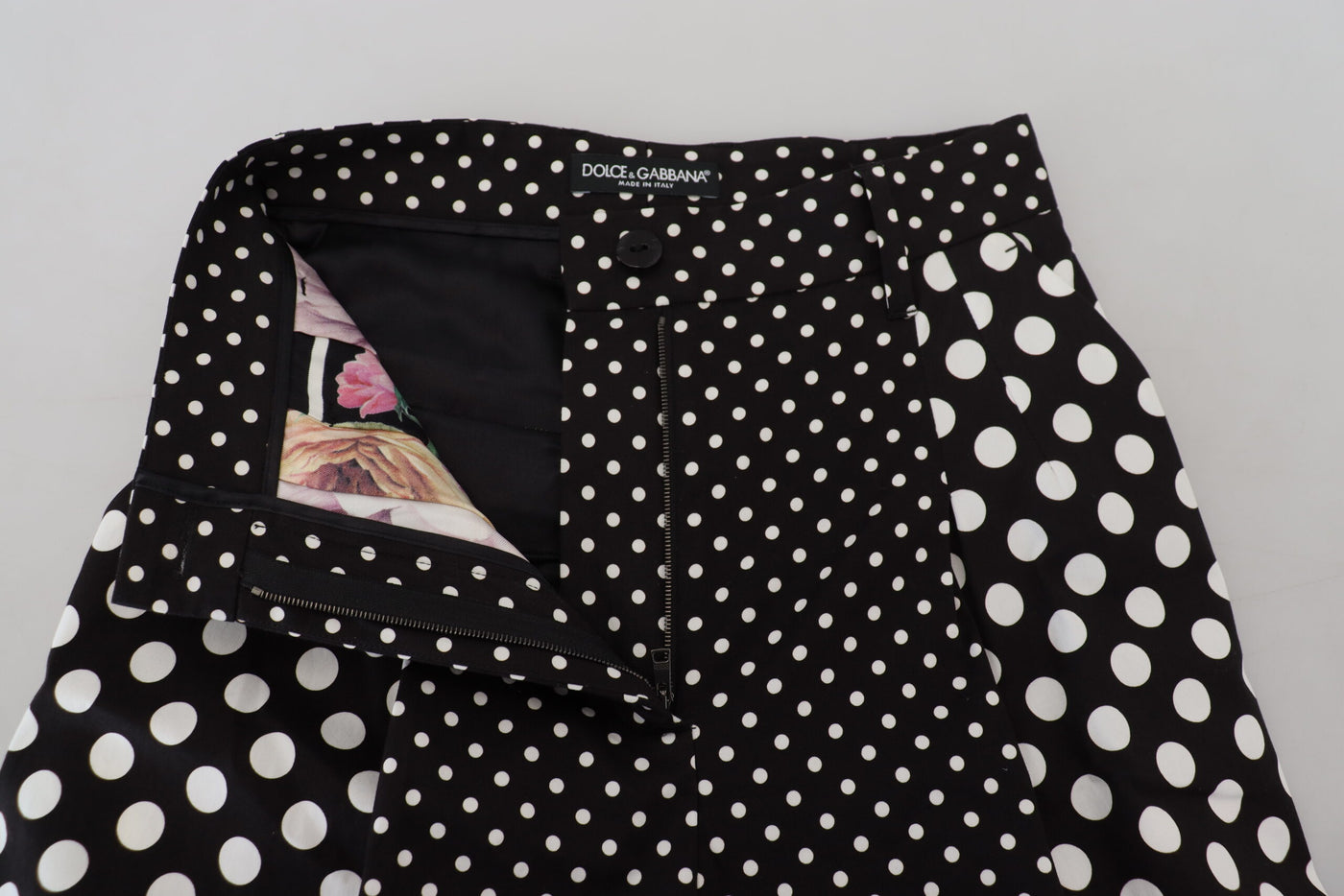 Multicolor Polka Dots High Waist  Pants