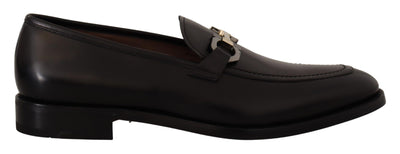 Black Calf Leather Moccasin Formal Shoes