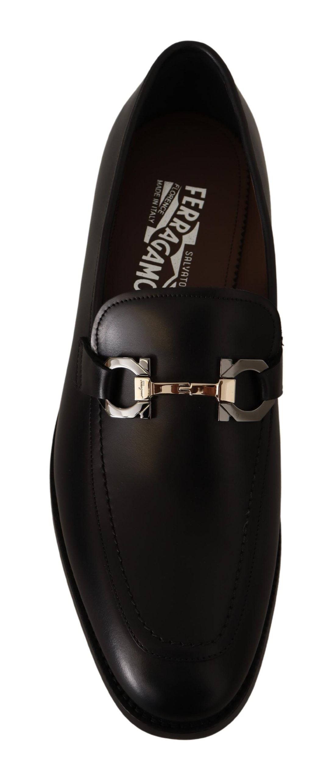 Black Calf Leather Moccasin Formal Shoes