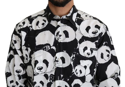 Black Panda Mens Casual 100% Cotton Shirt