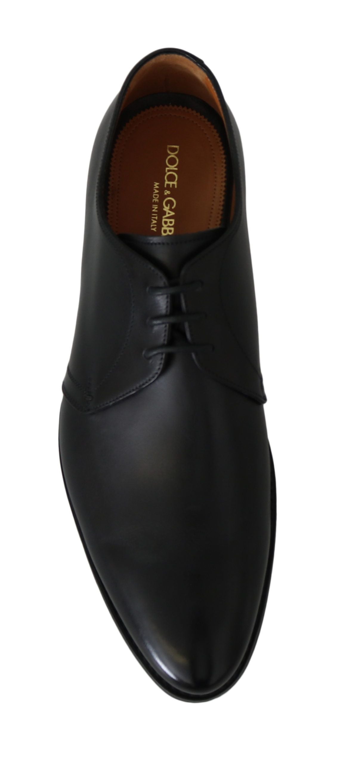 Black Calfskin Lace Up Men Formal Derby Shoes