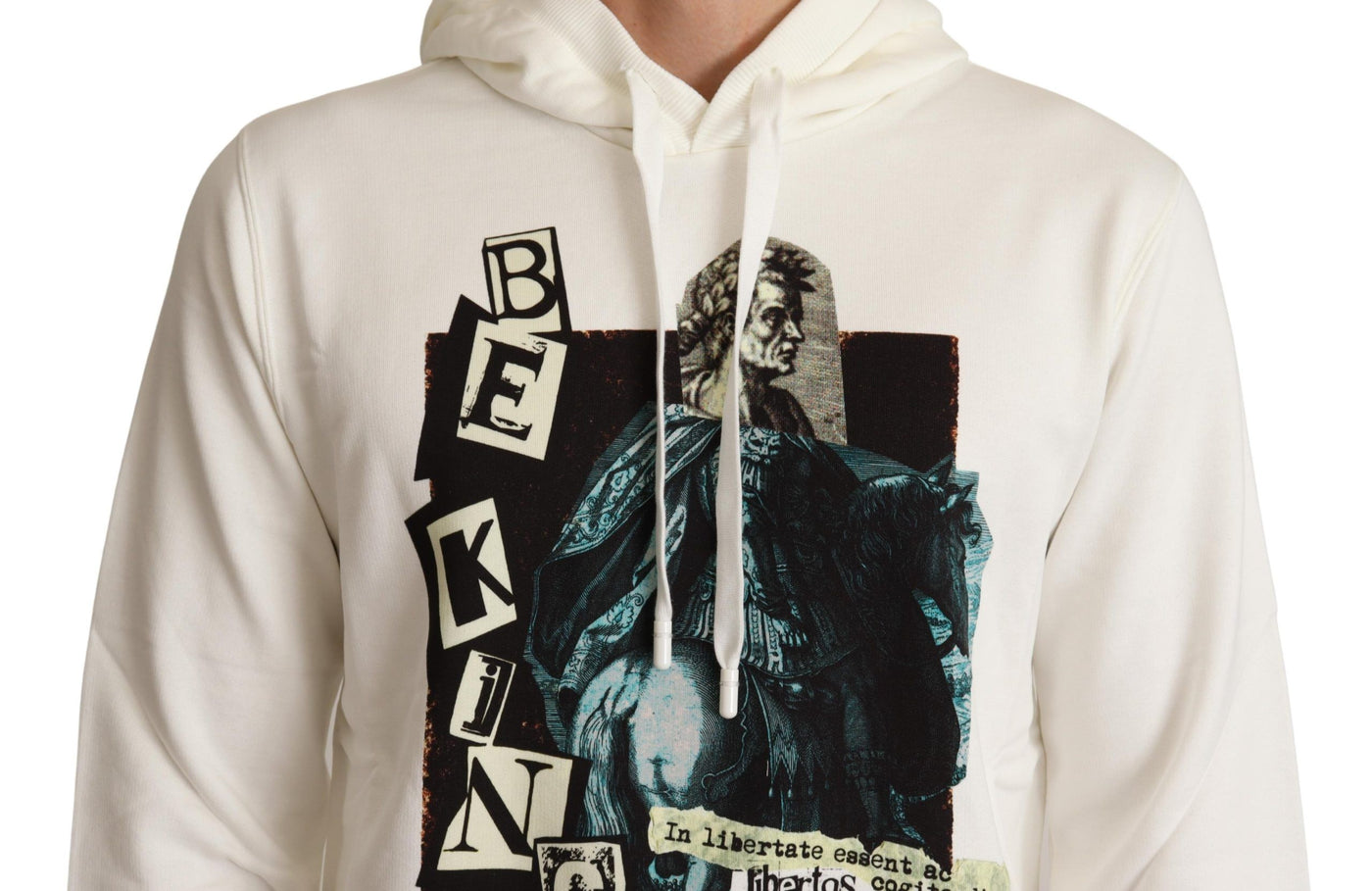 White King Ceasar Cotton Hooded Sweater