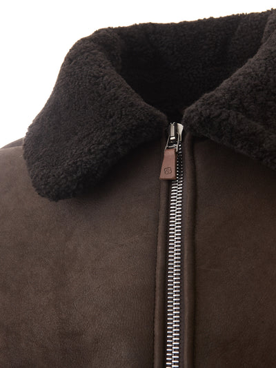 Brown Sheepskin Jacket