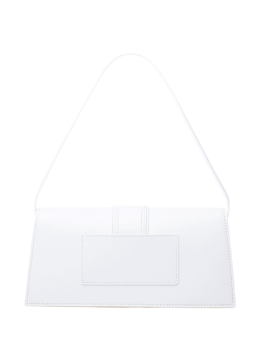 White Leather Le Bambino Long Shoulder Bag