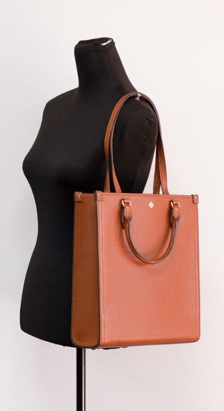 Blake Cortado Medium Pebble Leather Shopping Tote Handbag