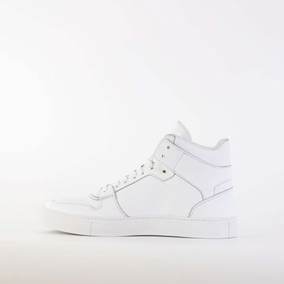 Logo Embossed Hi-Top Sneakers