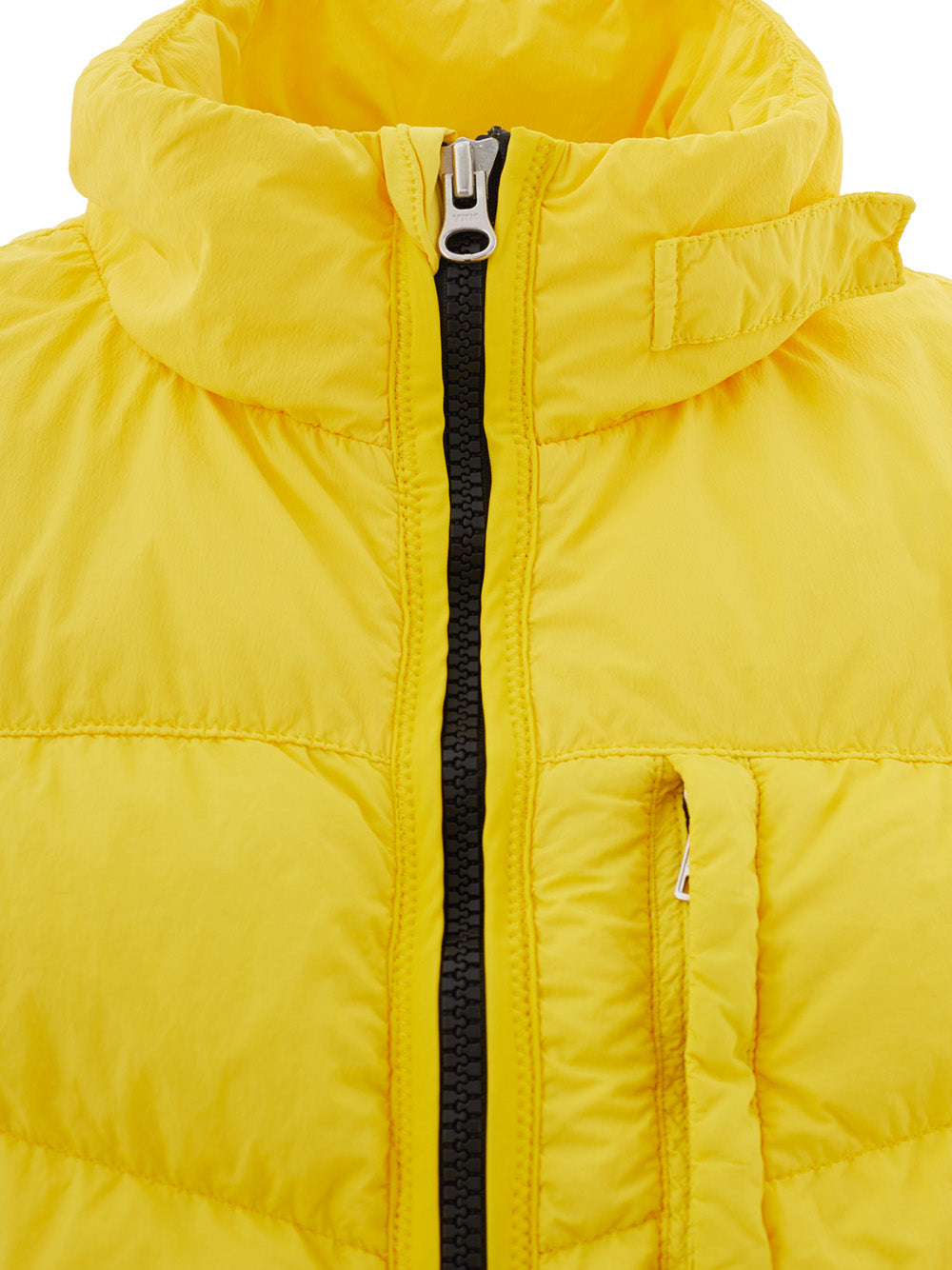 Yellow Quilted Jacket