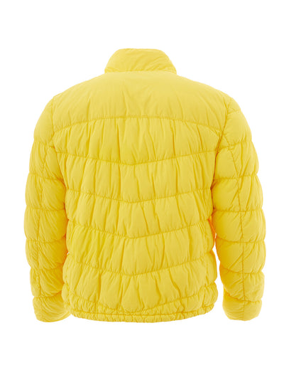 Yellow Quilted Jacket