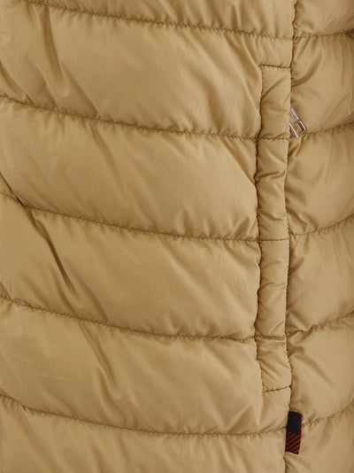 Beige Light Weight Quilted Jacket