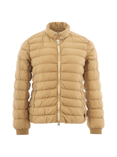 Dark Beige Light Weight Quilted Jacket