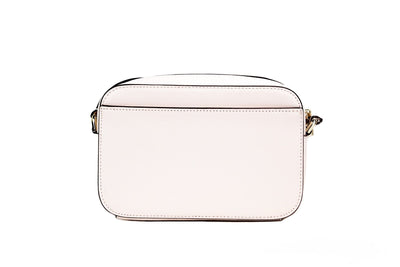 Staci Mini Light Rose Saffiano Leather Camera Bag Crossbody Handbag