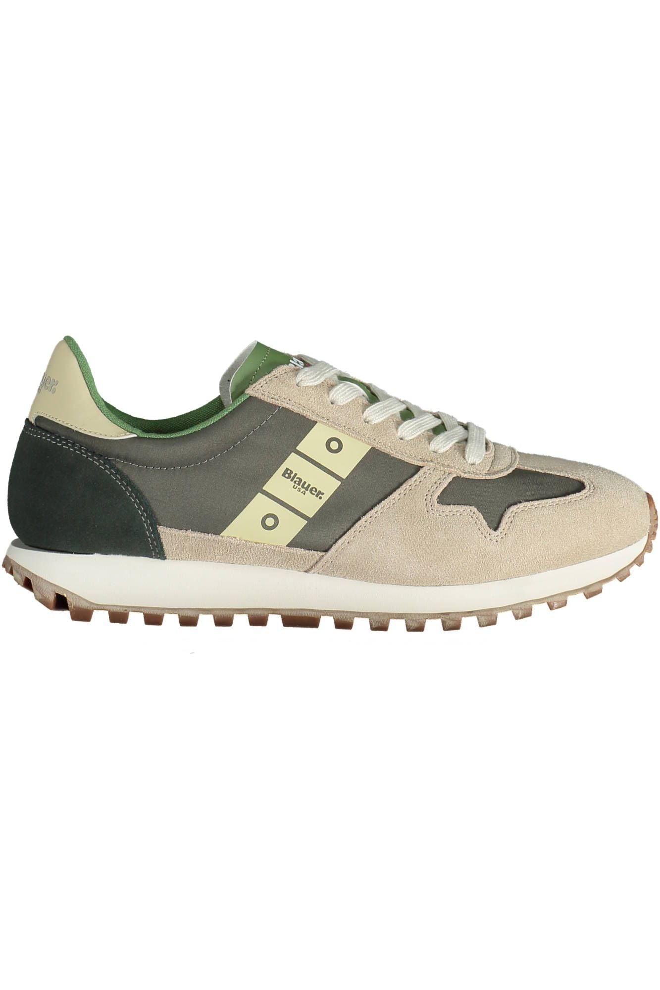 Beige Polyester Sneaker