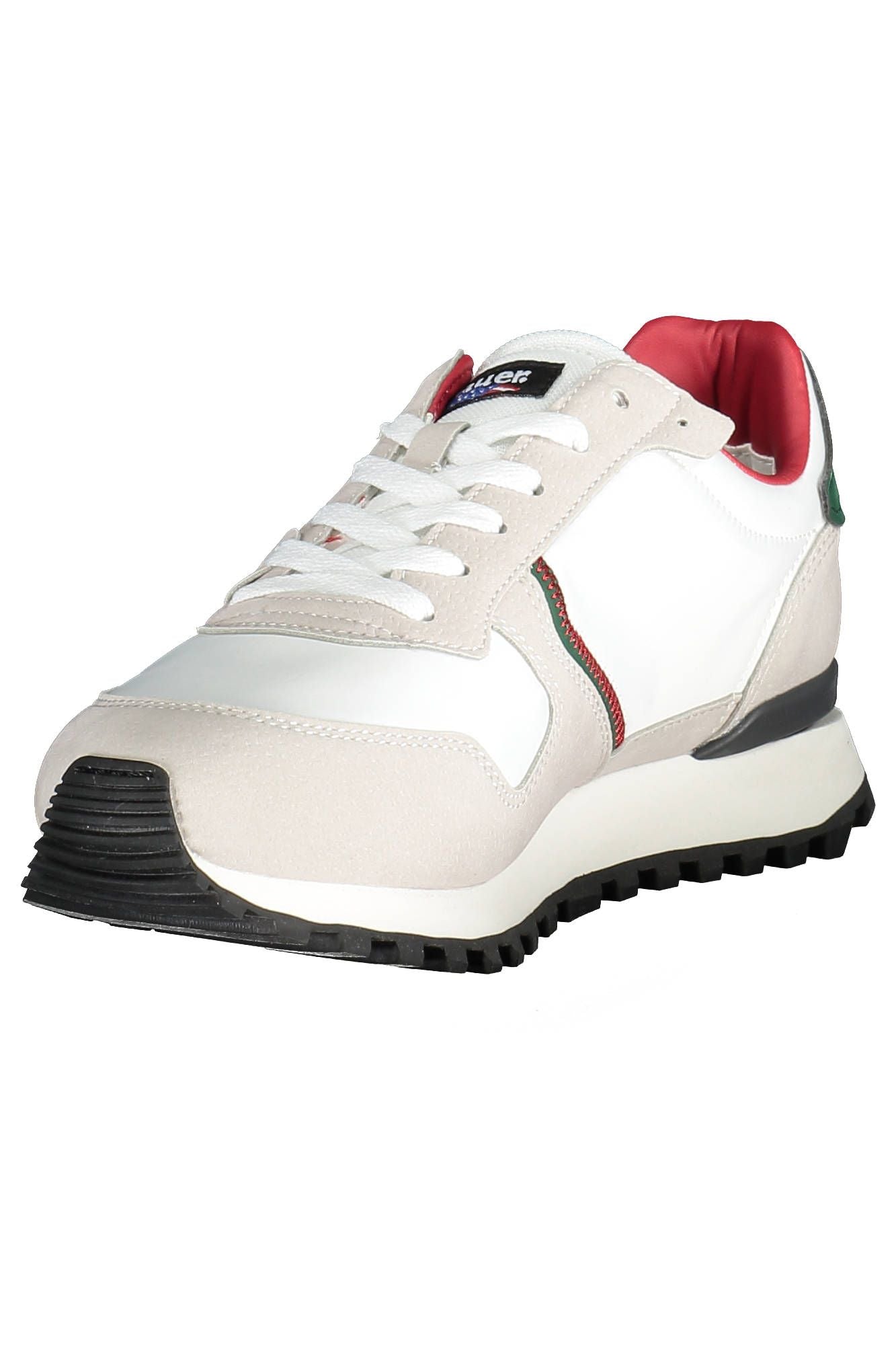 White Polyester Sneaker