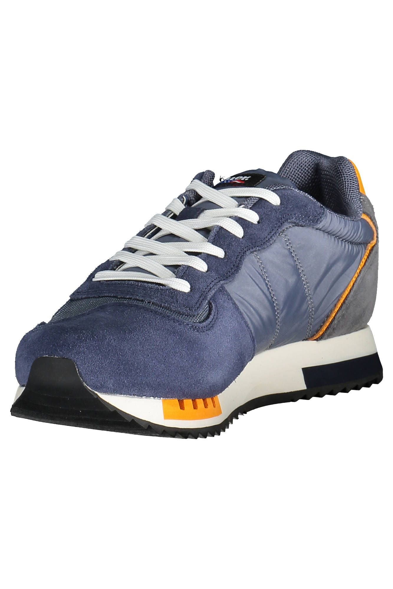 Blue Polyester Sneaker