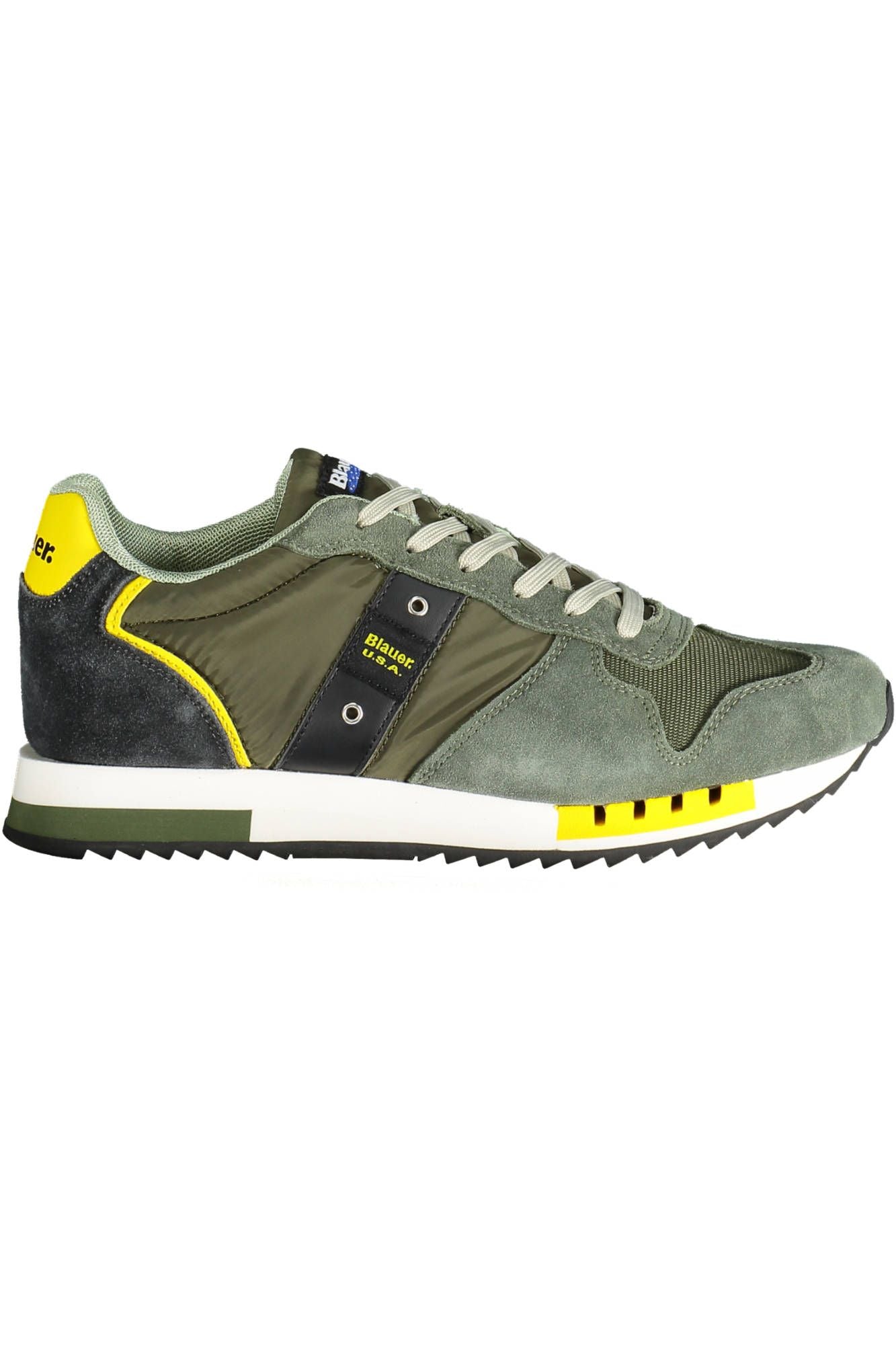 Green Polyester Sneaker