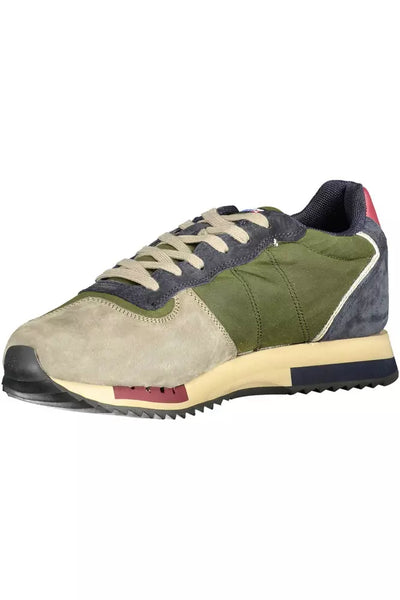 Green Polyester Sneaker