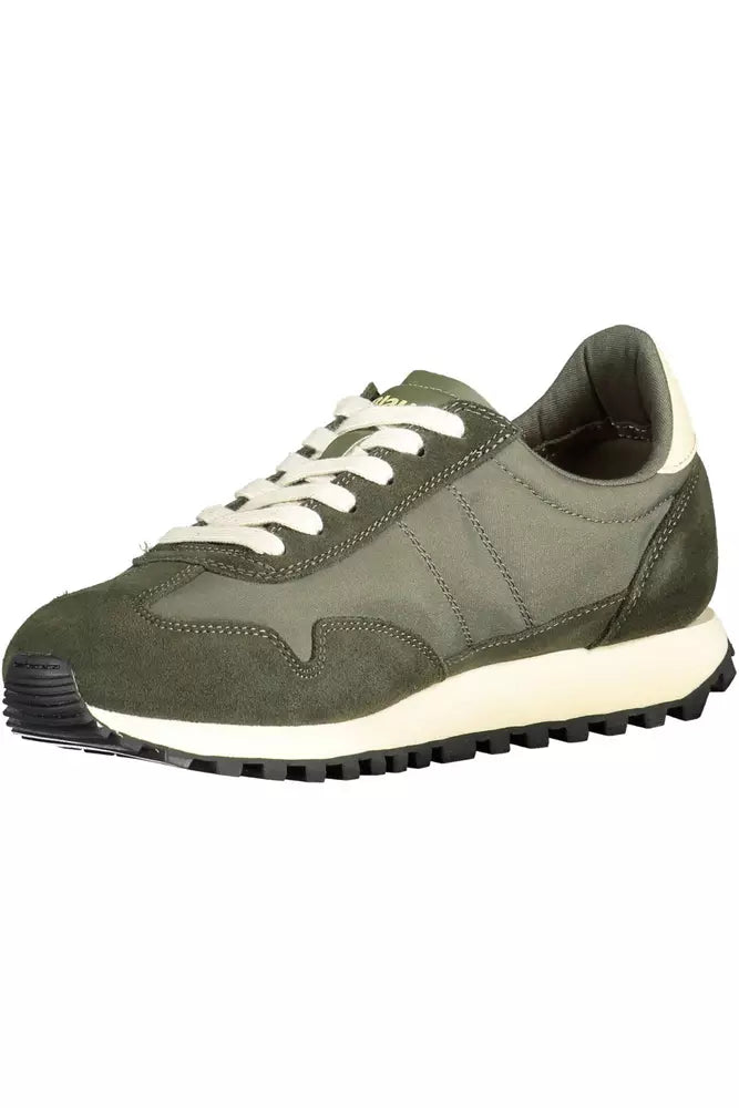 Green Polyester Sneaker