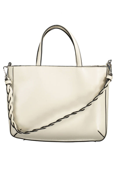 White Pvc Handbag