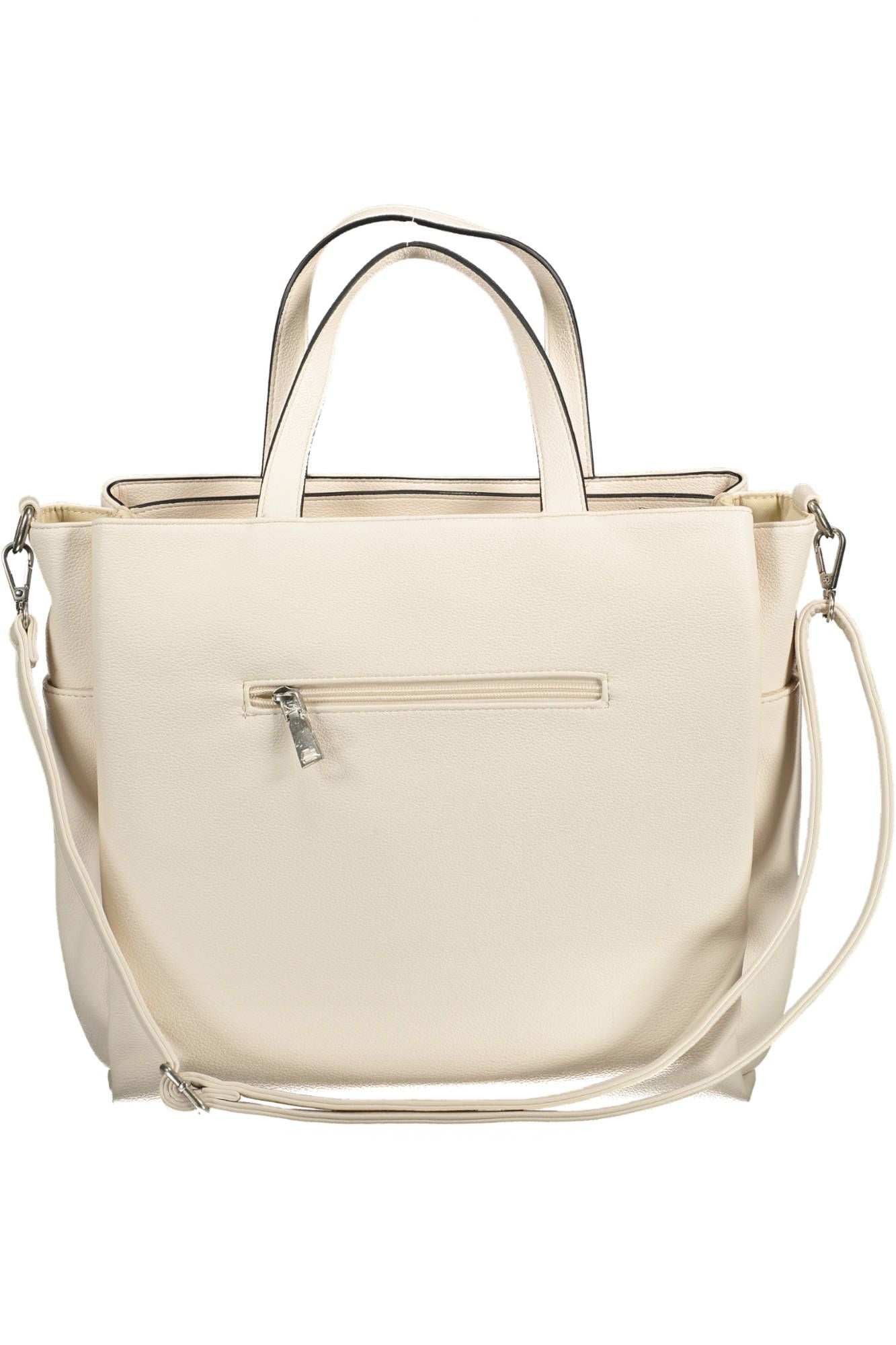 White Polyurethane Handbag