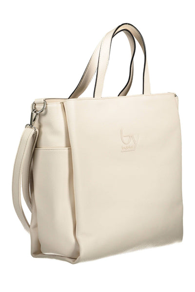 White Polyurethane Handbag