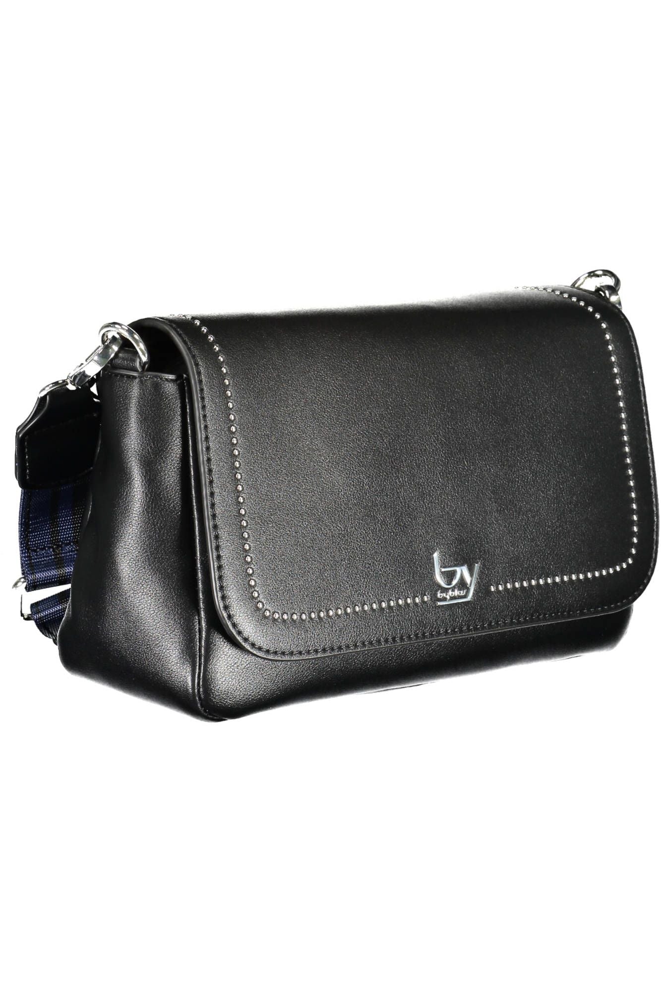 Black Polyurethane Handbag