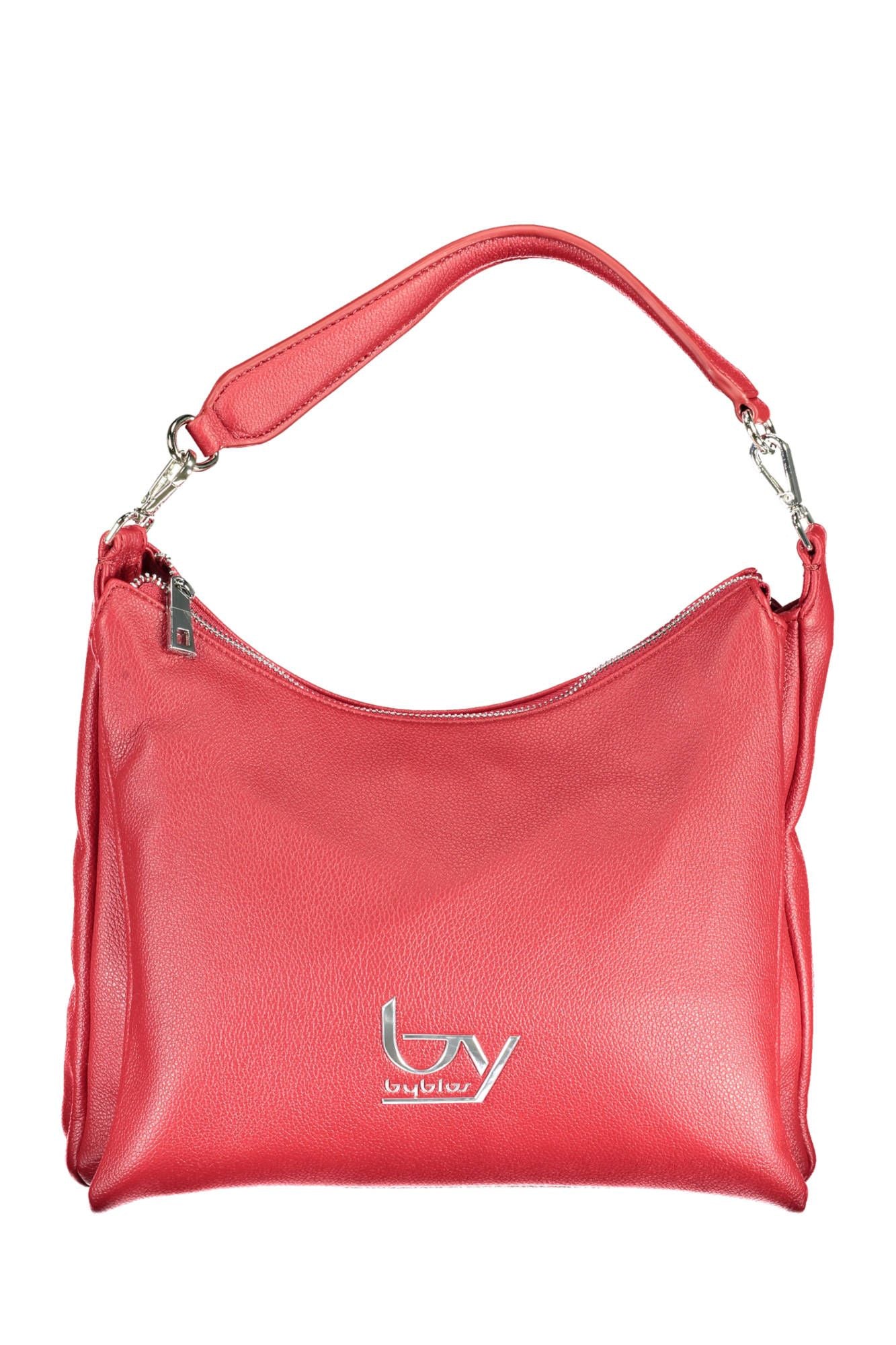 Red Polyurethane Handbag