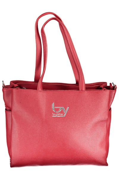 Red Polyurethane Handbag