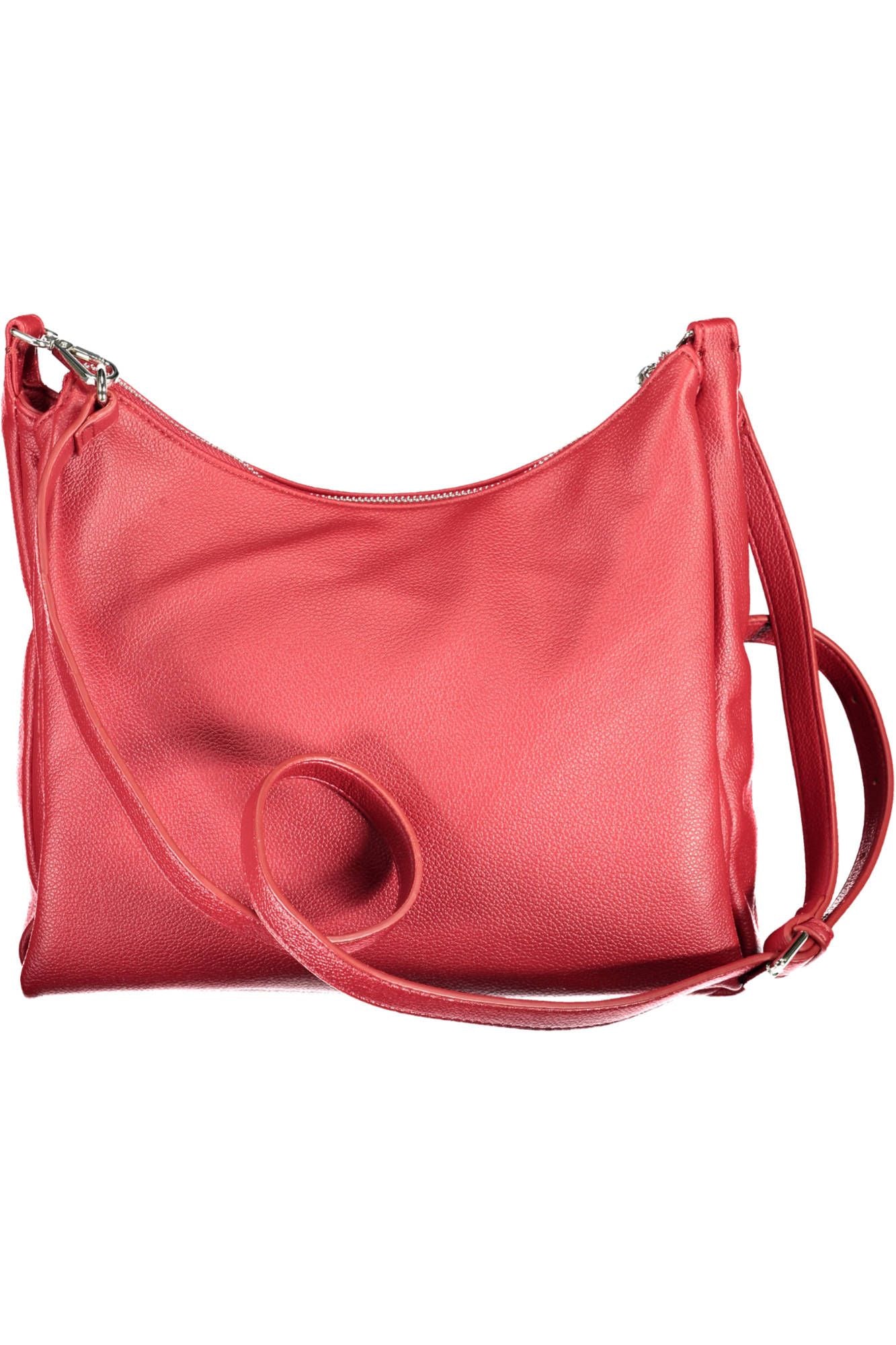 Red Polyurethane Handbag