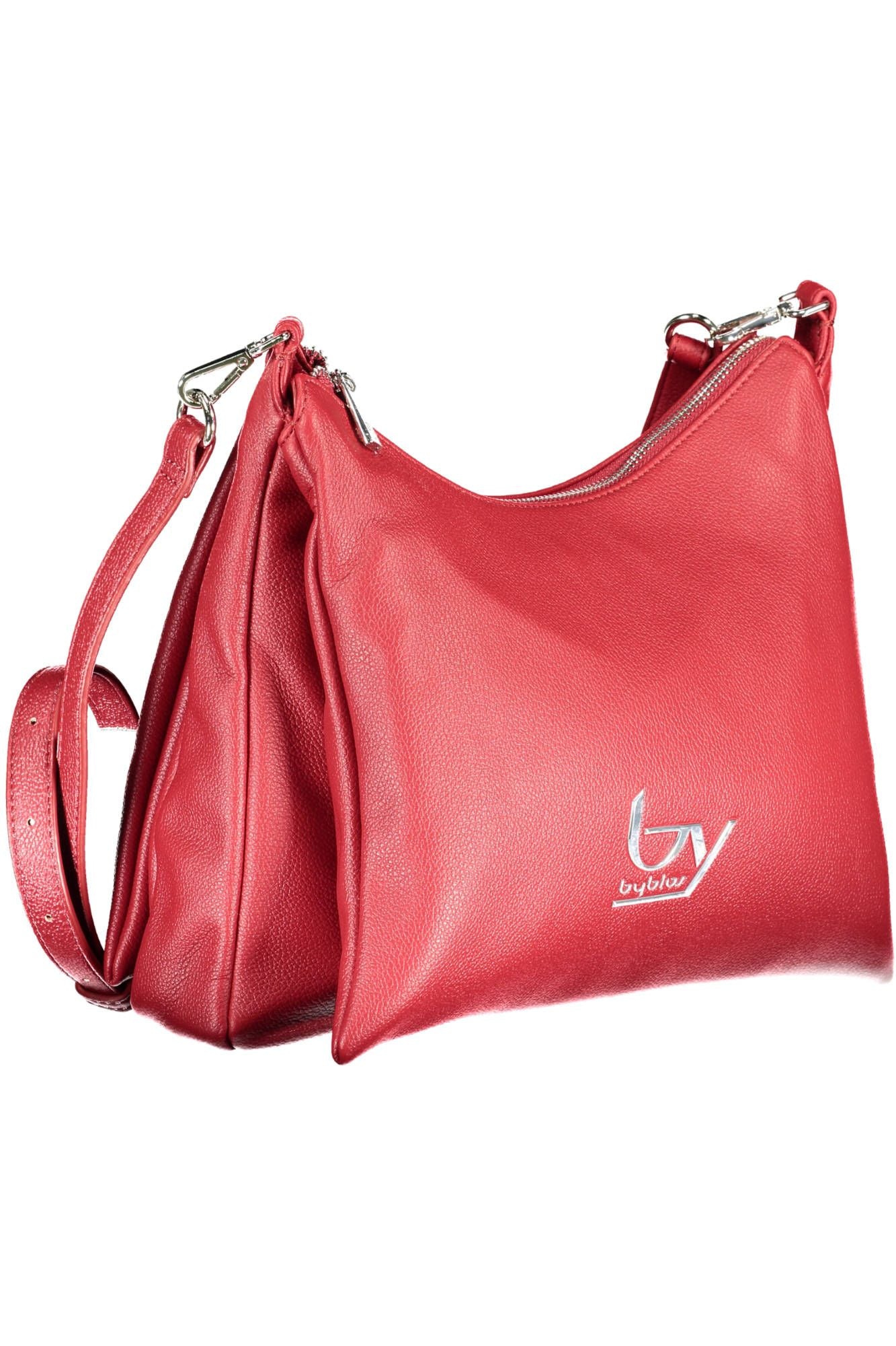 Red Polyurethane Handbag