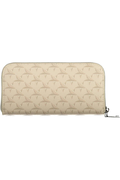 Beige Pvc Wallet