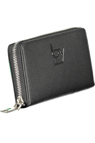 Black Polyurethane Wallet