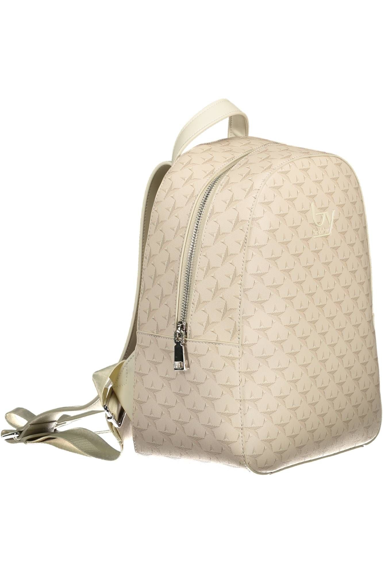 Beige Pvc Backpack