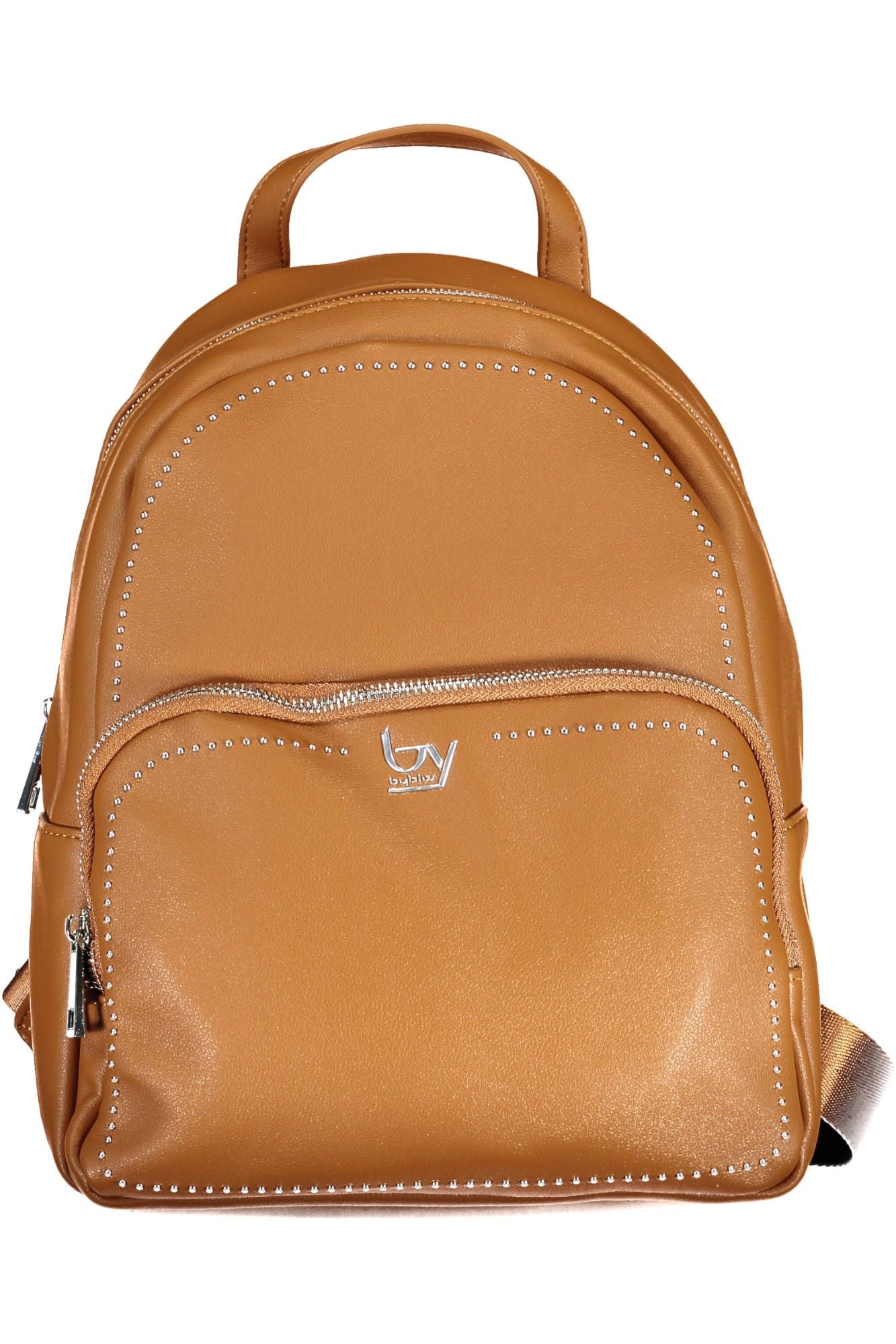 Brown Polyethylene Backpack