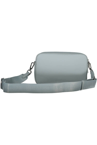 Light Blue Polyester Handbag