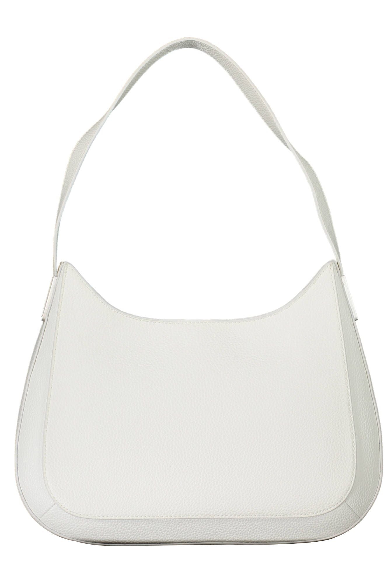 White Polyester Handbag