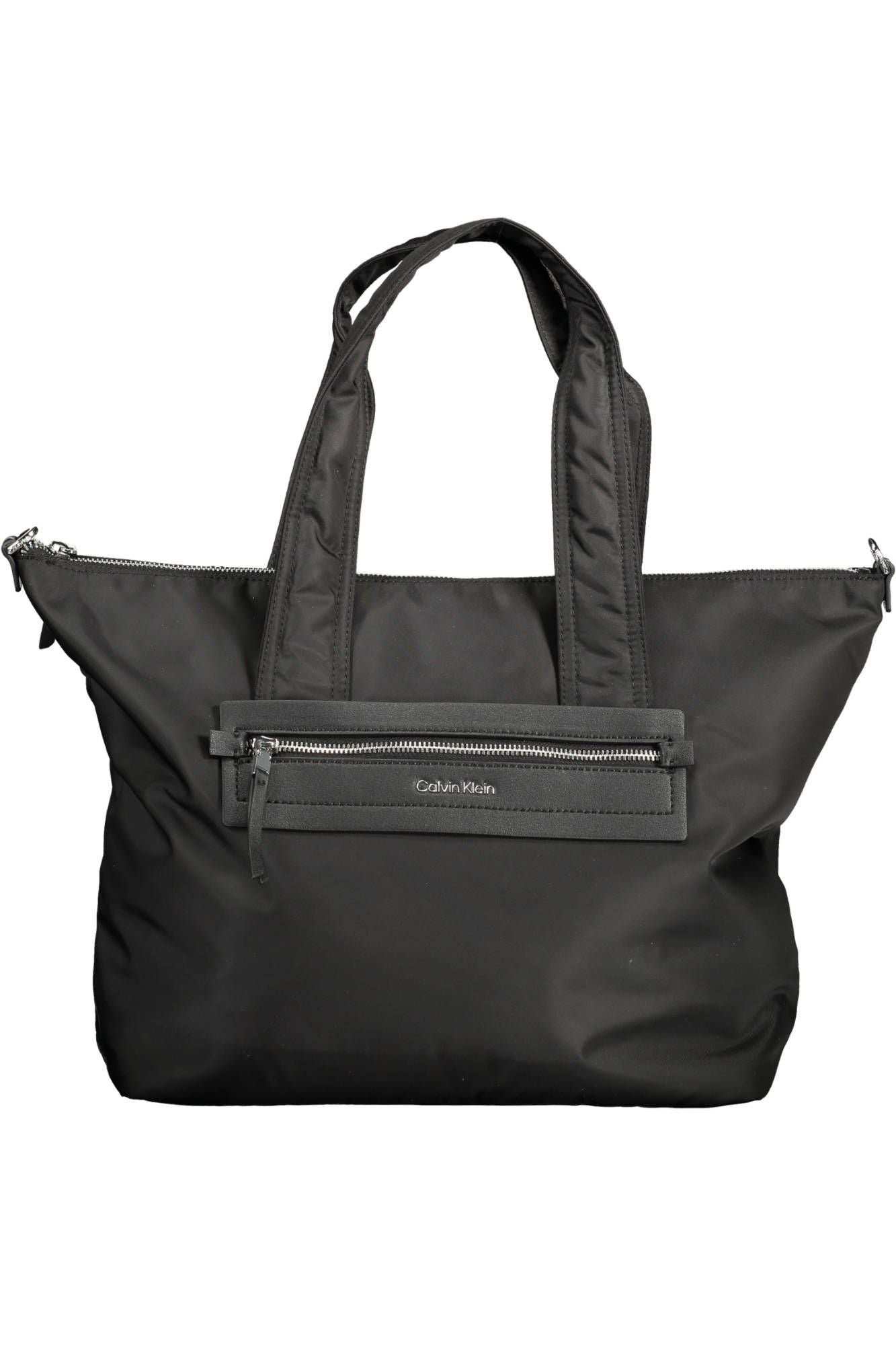 Black Polyester Handbag