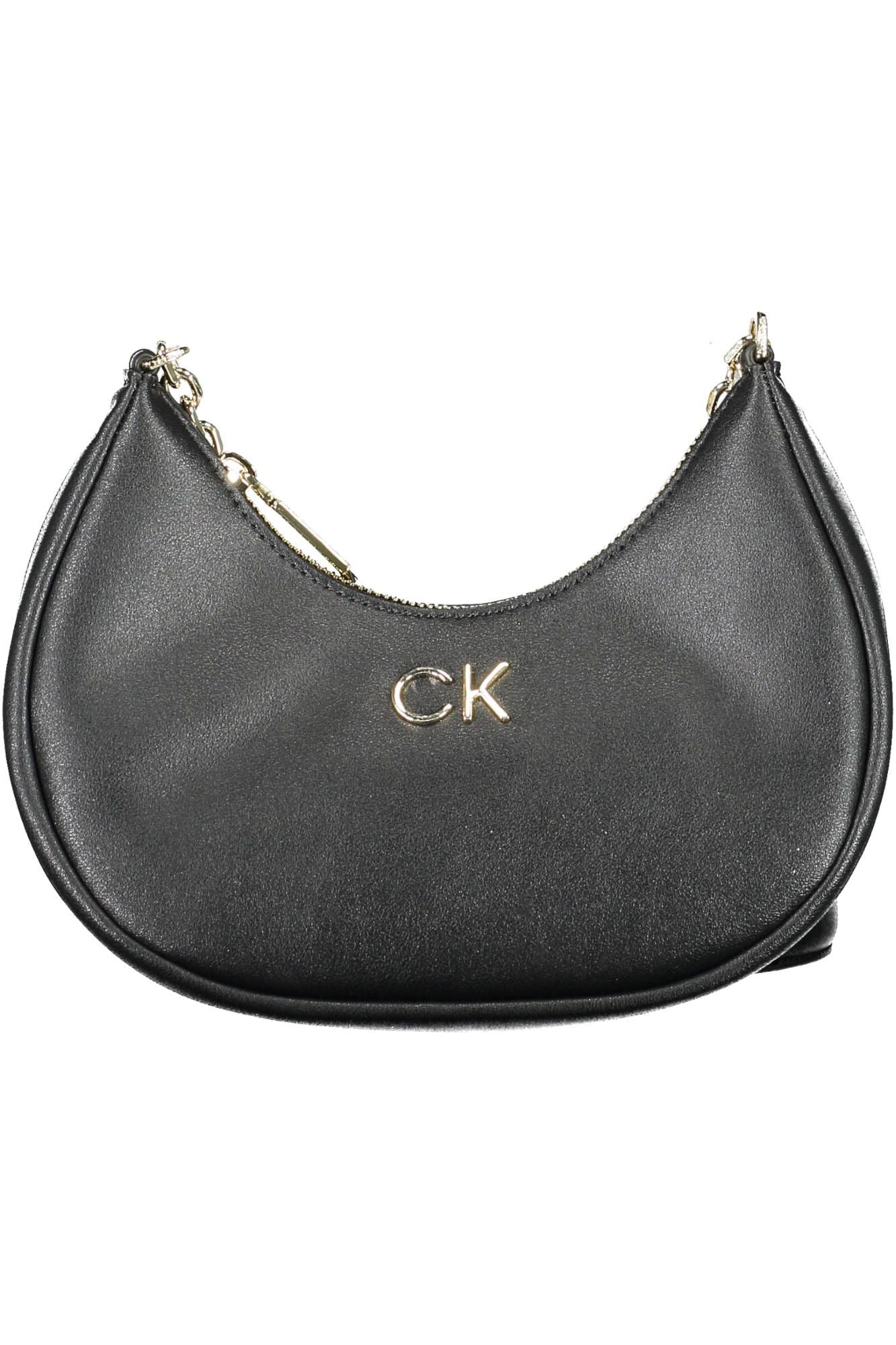 Black Polyester Handbag