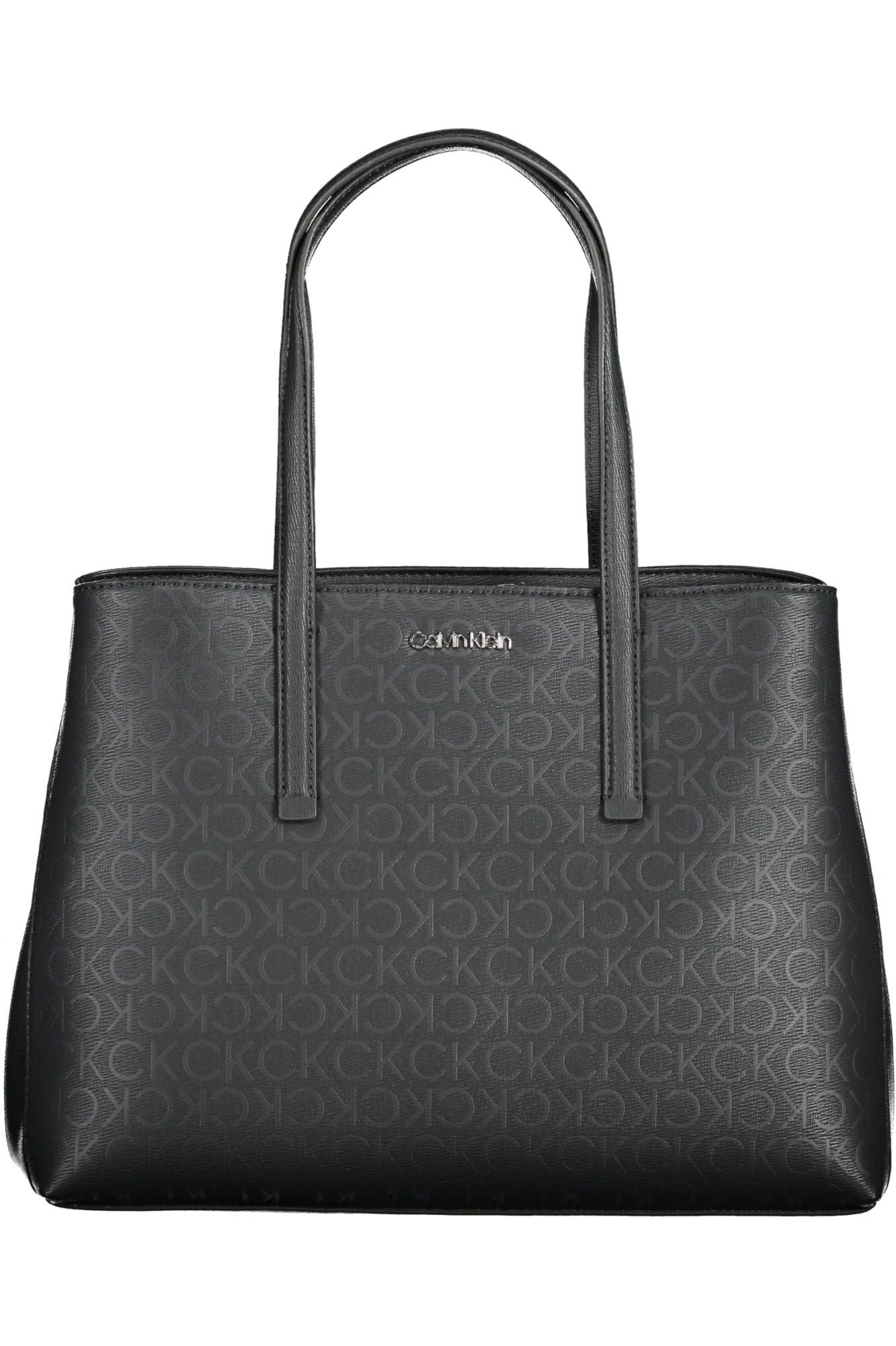 Black Polyester Handbag