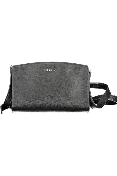 Black Polyester Handbag