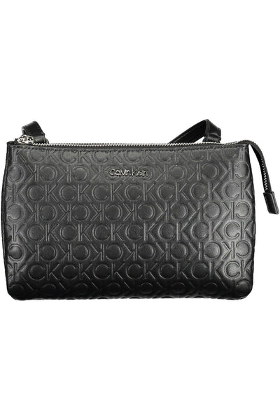 Black Polyester Handbag