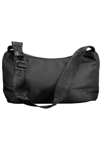 Black Polyester Handbag