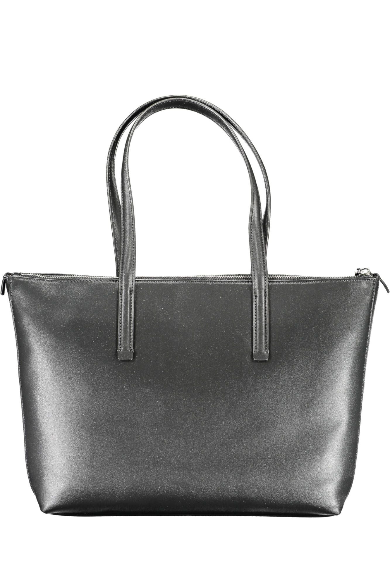 Black Polyester Handbag