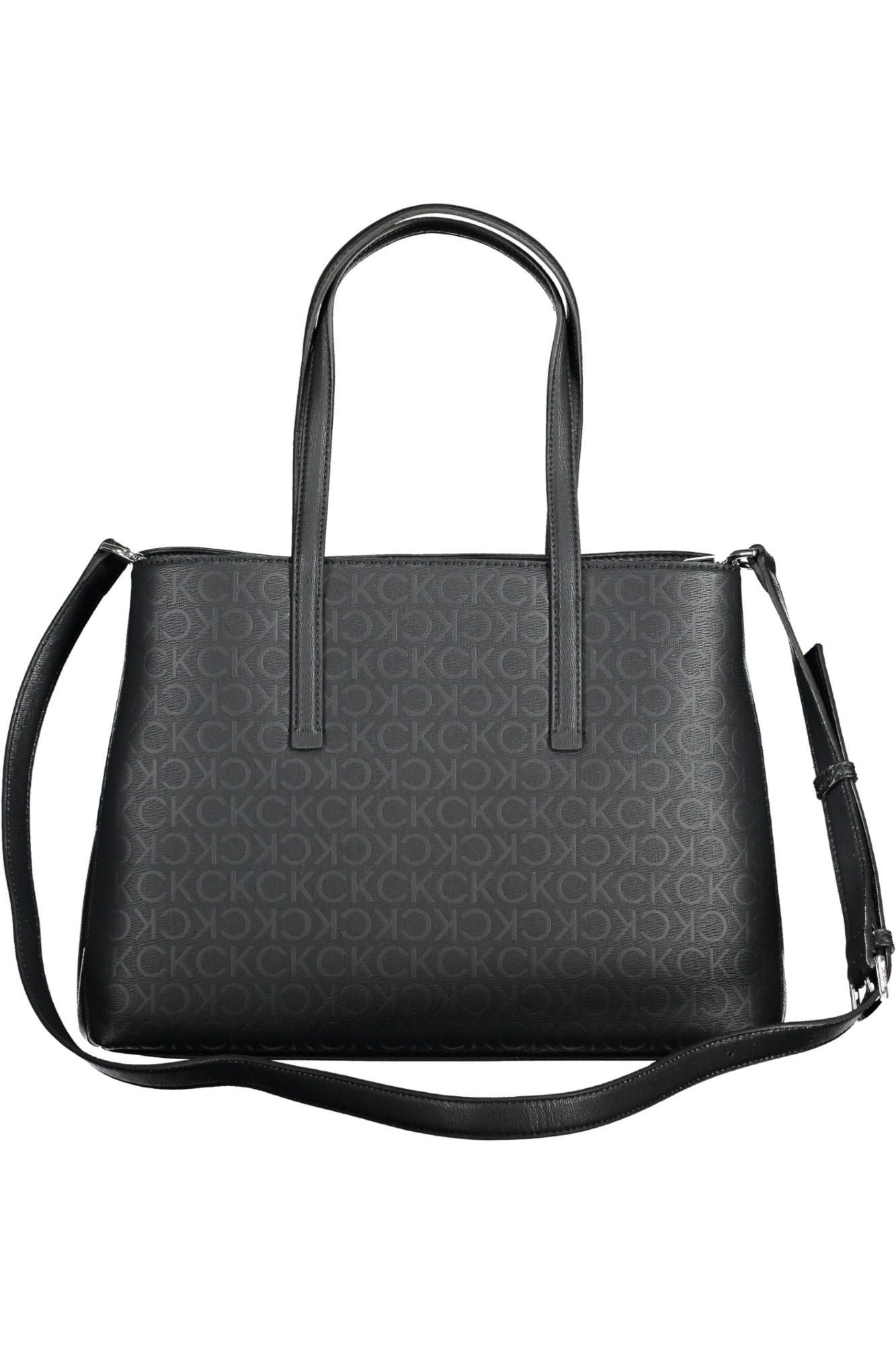 Black Polyester Handbag