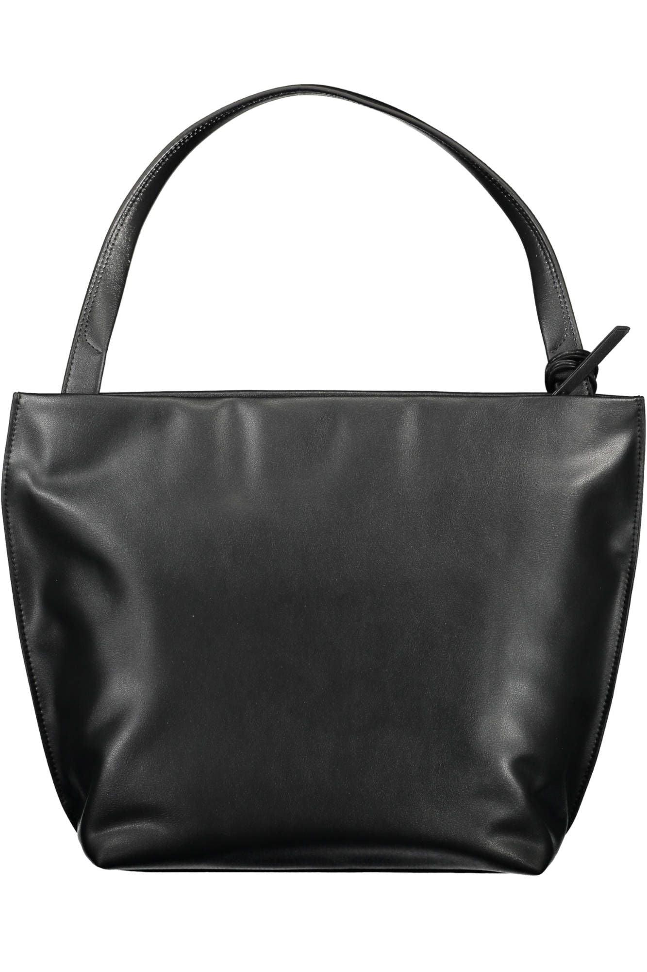 Black Polyester Handbag