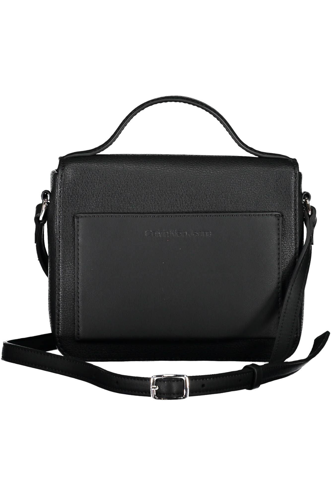 Black Polyester Handbag