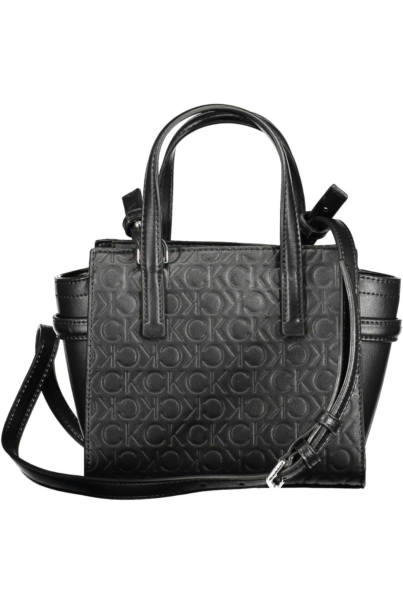 Black Polyester Handbag