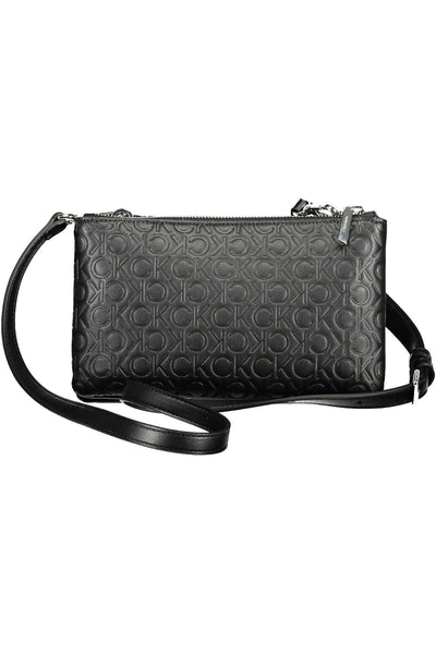 Black Polyester Handbag