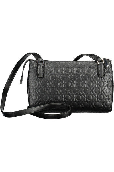 Black Polyester Handbag