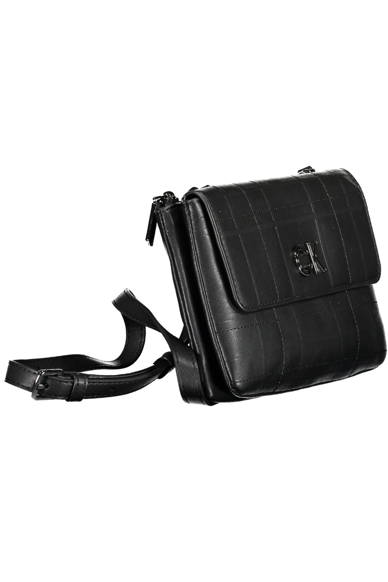 Black Polyester Handbag