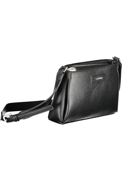 Black Polyester Handbag